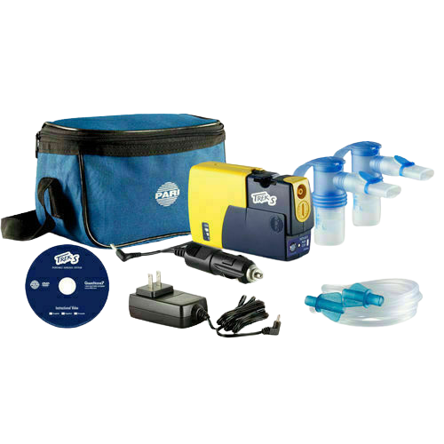 Compresor para terapia respiratoria